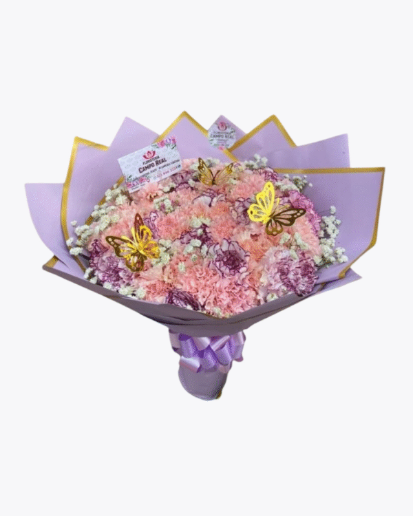 RAMO MARIPOSAS ROSAS