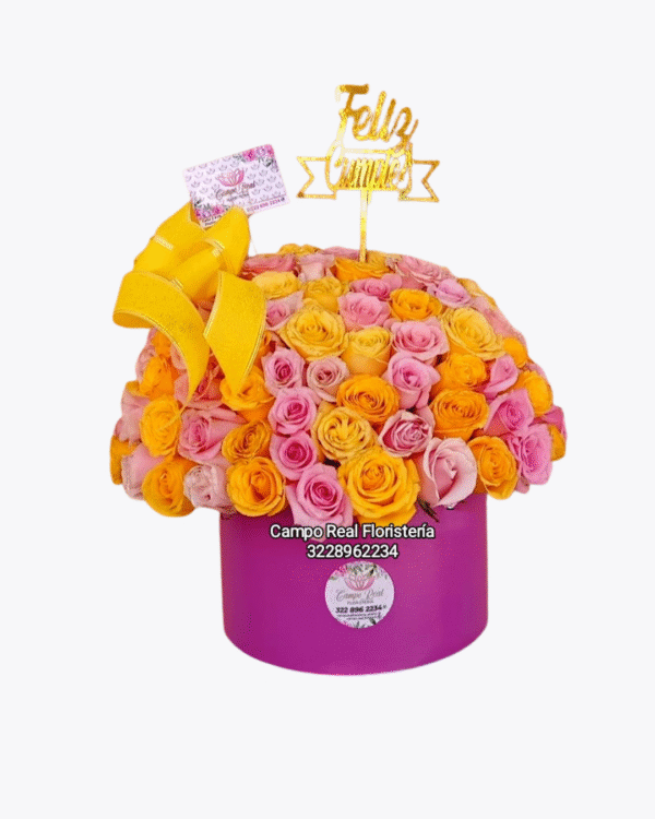 CAJA DE AMOR FLORAL